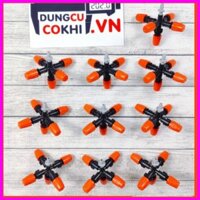10 Béc phun sương 5 tia nhựa, kèm khởi thủy gắn ống 6-8 ly, dùng tưới cây, tưới lan