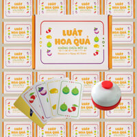 10 Bộ bài HALLI GALLI (LUẬT HOA QUẢ) không chừa một ai hộp lớn 140 lá chơi cùng gia đình