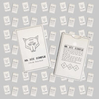 10 Bộ Bài Ma Sói simple 21 lá hộp thường hoạ tiết đơn giản đẹp mắt thích hợp mang theo THE KAS