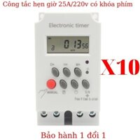 [10 Bộ] Công tắc hẹn giờ KG316T-II 25A/220v dùng để bật tắt tự động các thiết bị điện tự động 16 lần 1 ngày