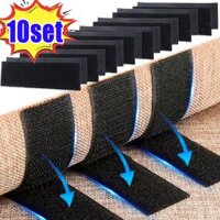 10 Bộ đệm gắn móc cố định chống trượt đa năng chống trượt kẹp giữ dính hai mặt chống trượt miếng dán móc cố định keo không dấu vết cho ghế sofa Khăn trải giường