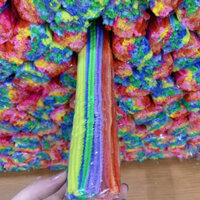 10 Bó Kẽm Nhung Mix Màu