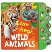 10-Button Super Sound Books - I Can Hear Wild Animals