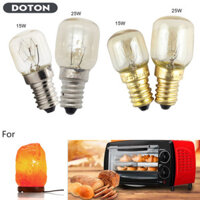 10 Cái 15W / 25W E14 220V Bóng đèn lò vi sóng / lò nướng chịu nhiệt độ cao 300 độ