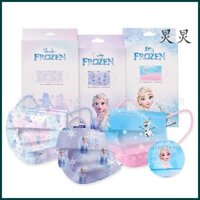 10 cái / 50 cái đóng gói riêng disney frozen princess mặt nạ dùng một lần cho người lớn / trẻ em mặt nạ 3ply nàng tiên cá elsa không có hộp