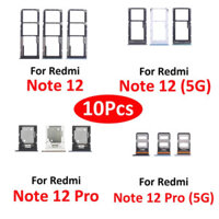 10 Cái Cho Xiaomi Redmi Note 12 Pro Plus 5G 12s Điện Thoại Mới SIM SD Khay Thẻ SIM Chip Khe Cắm Giá Đỡ Ngăn Kéo Bỏ Túi