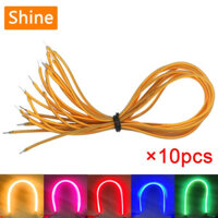 10 cái dây tóc LED linh hoạt 3V COB 38mm 60mm 95mm 80mm 130mm 145mm 185mm 260mm 300mm, bộ phận đèn bóng Edison, trang trí diode LED
