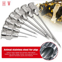 10 Cái / hộp Động Vật Trang Trại Tiêm Kim Thép Không Gỉ 304 Pha Chế Kim Ống Tiêm Gia Cầm Nhỏ Thú Y Tiếp Liệu%