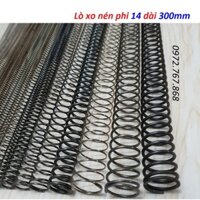 [10 cái] Lò xo nén phi 14 dài 300mm