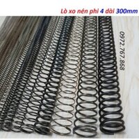 [10 cái] Lò xo nén phi 4 dài 300mm