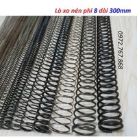 [10 cái] Lò xo nén phi 8 dài 300mm