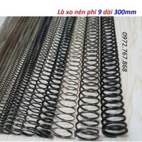 [10 cái] Lò xo nén phi 9 dài 300mm