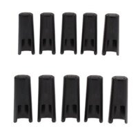 10 Cái Ống ngậm Saxophone màu đen cho các bộ phận thay thế Alto Tenor Sax