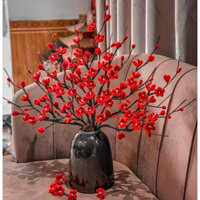 10 cành hoa đào,mai kẽm nhung