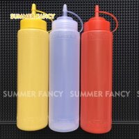 10 chai đựng chai sốt  500ml 700ml - Bottle for sauce 16oz, 24oz