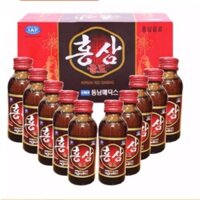 10 Chai Nước Uống Hồng Sâm Hàn Quốc