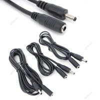 10 Chiếc 1 / 3 / 5 / 10 Mét DC Nam Nữ 3.5mm x 1.35mm Đầu Nối Nguồn Cáp Sạc Dây Nối Dài Adapter Cho Camera Quan Sát q1 F @ V2N