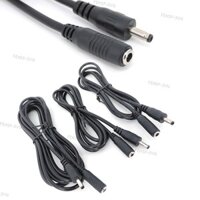 10 Chiếc 1 / 3 / 5 / 10 Mét DC Nam Nữ 3.5mm x 1.35mm Đầu Nối Nguồn Cáp Sạc Dây Nối Dài Adapter Cho Camera Quan Sát q1 VN @ F