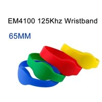 10 Chiếc 125Khz RFID Chỉ Đọc Vòng Tay TK4100Đọc Chỉ EM4100 Đầu Vào Kiểm Soát Truy Cập Thẻ RFID Keyfobs Vòng Tay Silicon Dây Đeo Tay