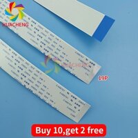 10 Chiếc 19pins In Đầu Cáp Dữ Liệu DX5 7610 Cho Epson 7620 7110 7510 In Đầu FFC Cáp Phẳng 19p 400mm