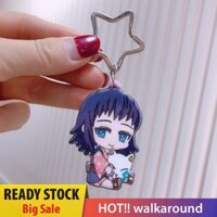 10 Chiếc Acrylic Anime Móc Khóa Ngôi Sao Năm Cánh Móc Khóa Ba Lô Ví Đồ Trang Trí [walkaround.vn]