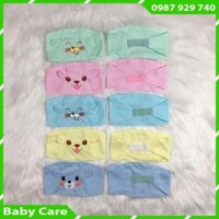 10 chiếc Che thóp sơ sinh cotton cho bé, thóp sơ sinh ( loại chun ) - TSS - TK0650 - mũ/ nón che thóp cho bé sơ sinh