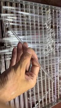 10 Chiếc Đũa Khuấy Thủy Tinh, DIY Từ Ống Thủy Tinh PHI6, Sản Phẩm Decor Trang Trí Quầy Bar ... Trang Trí Cùng Đèn Led