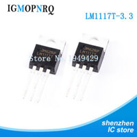 10 Chiếc Gói LM1117T-3.3LM1117-5.0 LM1117T-ADJ LM1117 Ống Điều Chỉnh Điện Áp TO-220 LM1117T 3.3V 5V Điều Chỉnh