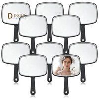 10 Chiếc Gương Cầm Tay Di Động Có Tay Cầm Nhiều Gương Cắt Tóc Cho Vanity Trang Điểm Salon Du Lịch