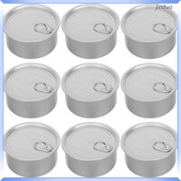 10 Chiếc Hộp Đựng Thực Phẩm Lon Cà Phê Trà Thiếc Dễ Dàng Mở Nắp Thiếc Tông Món Tráng Miệng Thú Cưng Có Nắp Du Lịch Bố jinduo