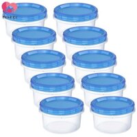 10 Chiếc Hộp Đựng Thực Phẩm Nhỏ Nhựa Tủ Đông Súp Hộp Bảo Quản Lò Vi Sóng An Toàn SHOPSKC3219