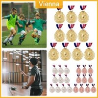 10 Chiếc Huy Chương Vàng / Bạc / Đồng Huy Chương Huy Chương Người Chiến Thắng Kim Loại Huy Chương Cho Trò Chơi Thể Thao