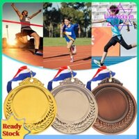 10 Chiếc Huy Chương Vàng / Bạc / Đồng Huy Chương Huy Chương Người Chiến Thắng Kim Loại Huy Chương Cho Trò Chơi Thể Thao