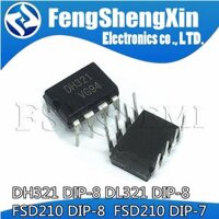 10 Chiếc IC Công Tắc Nguồn DH321 DIP 8 FSDH321 DIP8 DIP DL321 FSDL321 FSD210 DIP 7