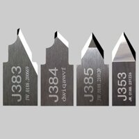 10 Chiếc JWEI Dao động Lưỡi dao rung cacbua JWEI J383 J384 J385 J353