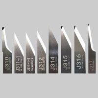 10 Chiếc JWEI Dao Rung Dao Động Lưỡi Dao Cắt Máy CNC J310 J311-1 J311-1-S J312 J314 J315 J316 J317