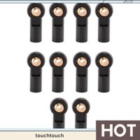 10 Chiếc Kim Loại M3 Liên Kết Tie Rod End Ball Joint Cho Xe RC 1 / 10, Đen