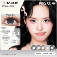 10 chiếc kính áp tròng TINACON mềm cấp độ 0-8 dùng 1 ngày đường kính 14.2-14.5mm
