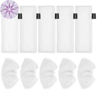 10 Chiếc Lau Nhà Miếng Lót Cây Lau Nhà Thay Thế Sợi Miếng Lót Cây Lau Hơi Nước Có Thể Hấp Thụ Dễ Dàng Lắp Đặt Miếng Lau Sàn Tương Thích Với EasyFix SC2 SHOPTKC9156