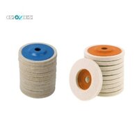 10 Chiếc Máy Mài Góc Mài Bánh Xe Nỉ 100 Mm Gương Mài Đánh Bóng Kim Loại Chế Biến Gỗ Đá Đánh Bóng