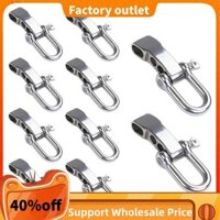 10 Chiếc Paracord Vòng Tay Còng Khóa, Neo Còng Khóa D Còng Kẹp Có Thể Điều Chỉnh Cho Vòng Tay Sinh Tồn