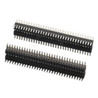 10 Chiếc Pin Header 1.27 1.27 Mm Pitch Đôi Nhựa Dọc Miếng Dán 2X32P Đầu Nối Mạ Vàng