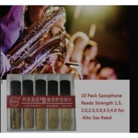 10 CHIẾC SÁO SAXOPHONE 2.5 RIYIN REEDS/T5W