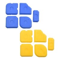 10 chiếc Silicone Sealant Tool Spreader Finish Kit Caulk Tile Grout Applicator