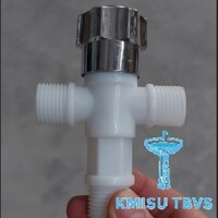 10 chiếc Van T cầu, van cầu, van khóa nước bằng nhựa