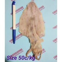 10 con khô mực ống size 40-45c/kg