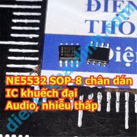 10 con NE5532 SOP-8 chân dán IC khuếch đại Audio nhiễu thấp kde4914