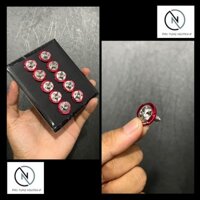 10 con Ốc Salaya gắn dàn áo 5li18 Răng thưa ngôi sao kèm long đền đỏ
