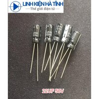 10 CON TỤ HÓA 22UF 50V TỤ 22UF 50V