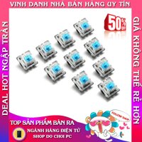 10 công tắc chuyển mạch bàn phím cơ Switch Gateron RGB (Xanh Da Trời)